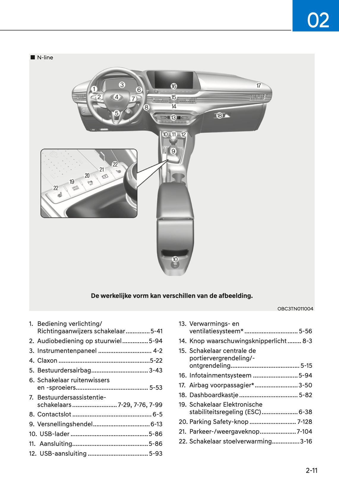 2021-2022 Hyundai i20/Bayon Owner's Manual | Dutch