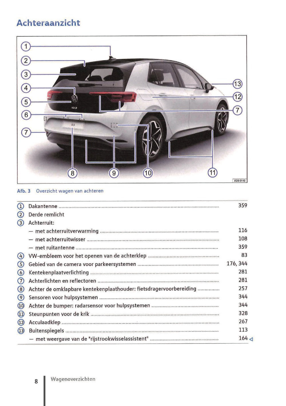 2020-2023 Volkswagen ID.3 Manuel du propriétaire | Néerlandais