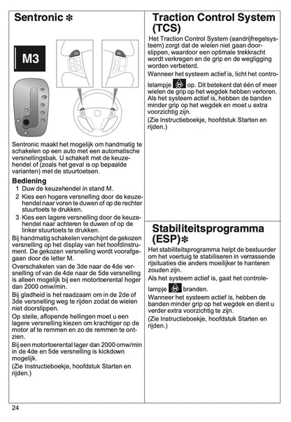 2007 Saab 9-3 Quick Start | Dutch