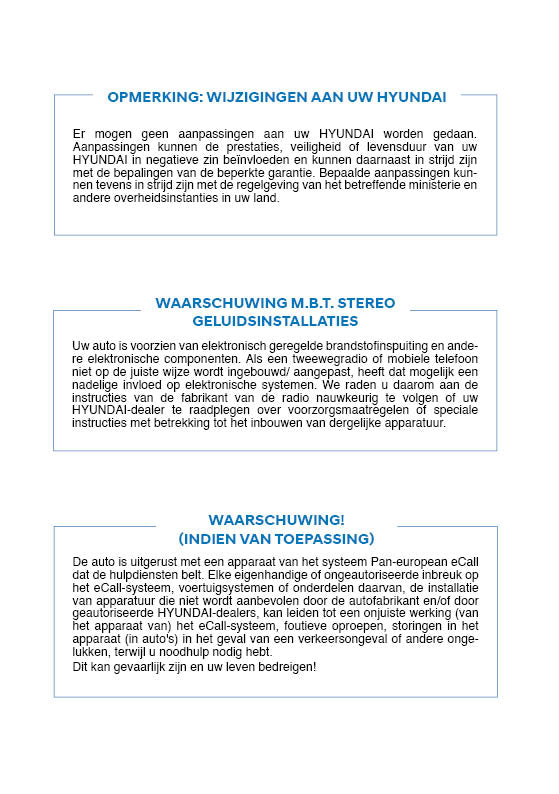 2020 Hyundai i10 Owner's Manual | Dutch