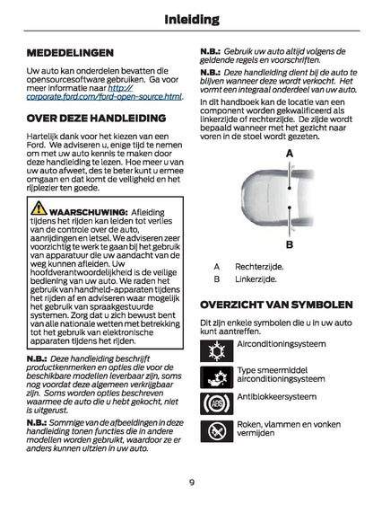 2021-2024 Ford Galaxy/S-Max Gebruikershandleiding | Nederlands