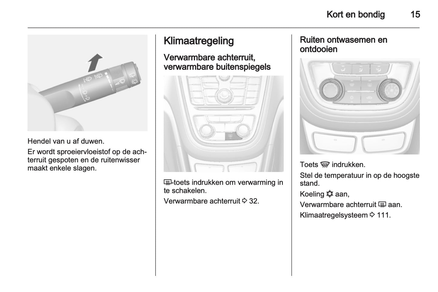 2013 Opel Mokka Owner's Manual | Dutch