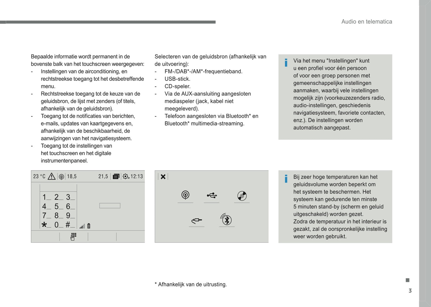 2016-2018 Citroën Infotainment Manual | Dutch