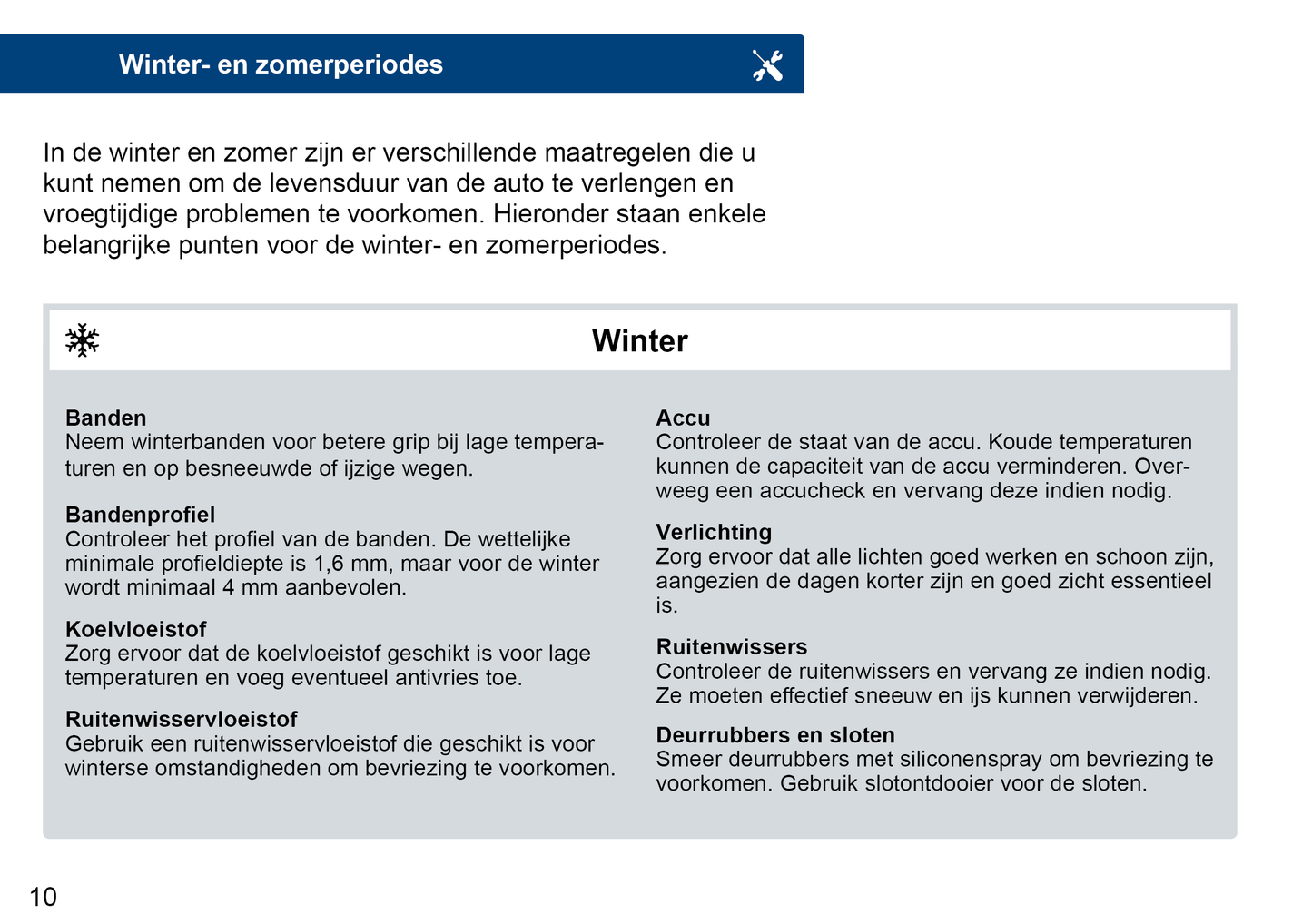 Seat Maintenance Book | Dutch