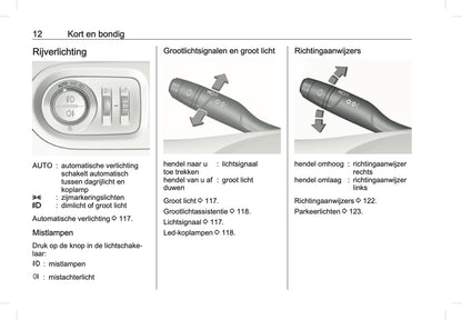 2019 Opel Grandland X Owner's Manual | Dutch