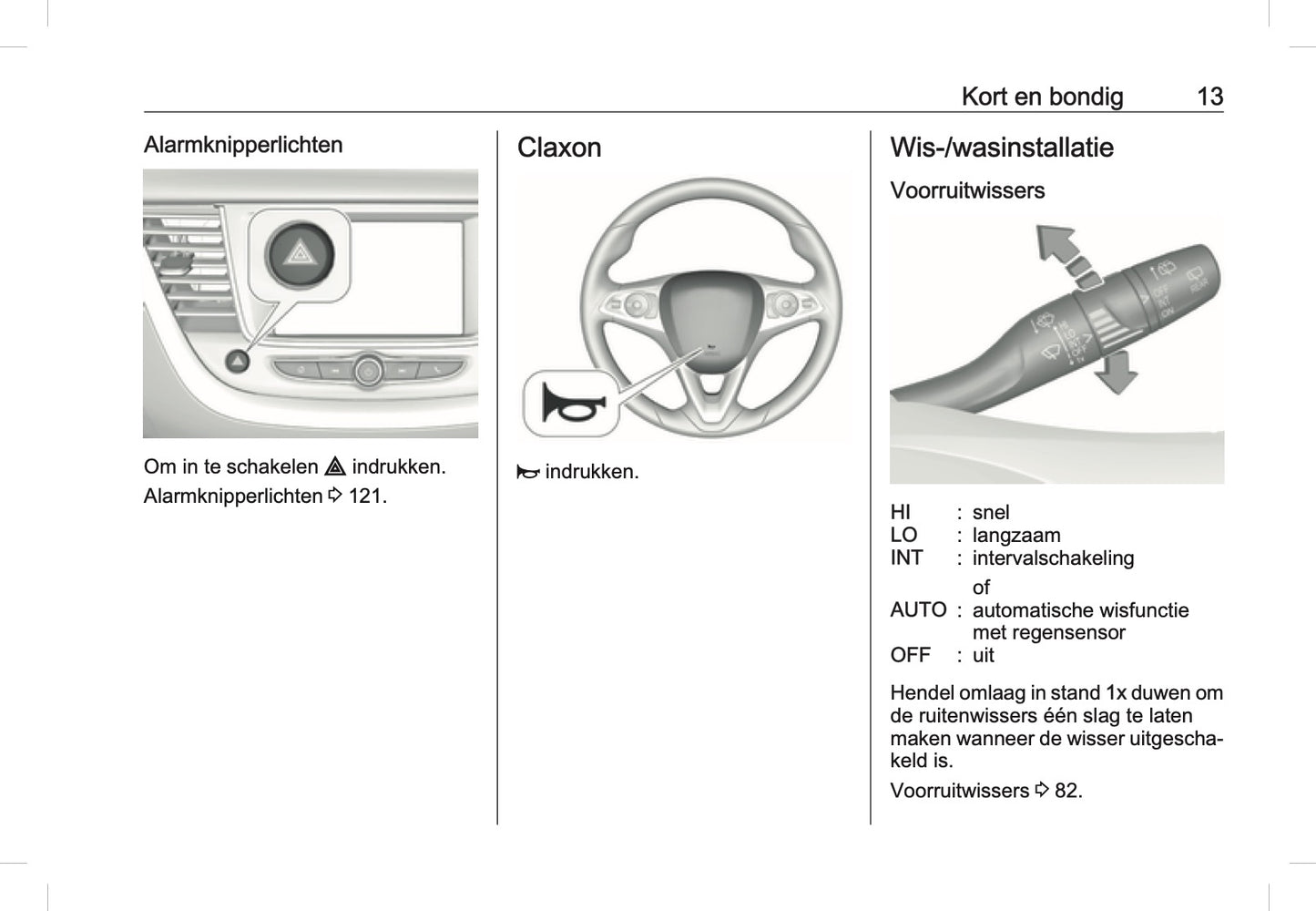 2019 Opel Grandland X Owner's Manual | Dutch