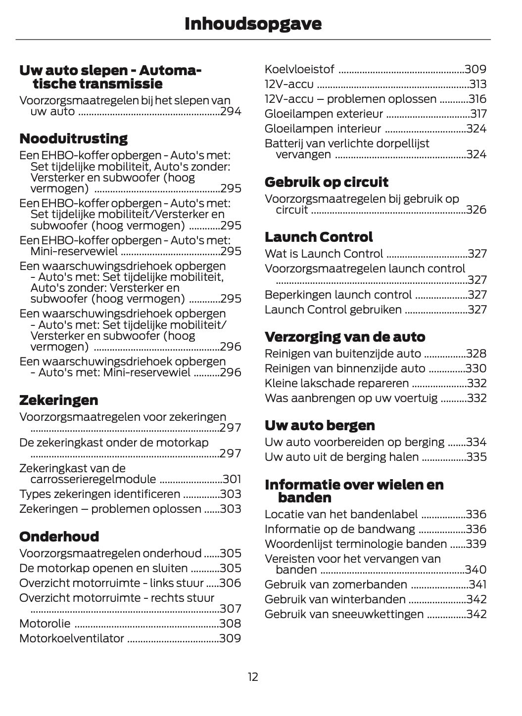 2024 Ford Puma Gebruikershandleiding | Nederlands