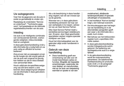 2019 Opel Grandland X Owner's Manual | Dutch