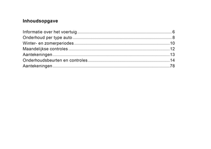 Peugeot Maintenance Book | Dutch