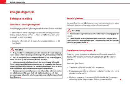 2009-2010 Seat Ibiza Owner's Manual | Dutch