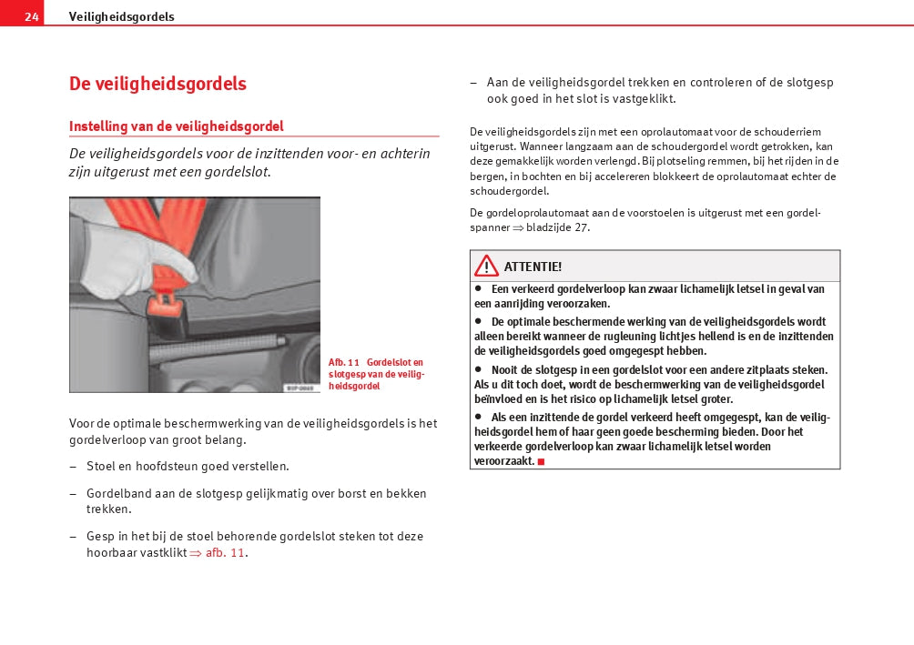 2009-2010 Seat Ibiza Owner's Manual | Dutch