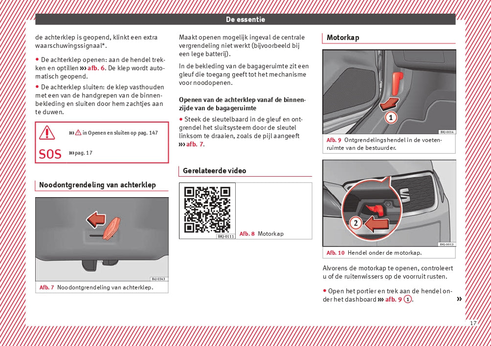 2017-2018 Seat Ibiza Owner's Manual | Dutch