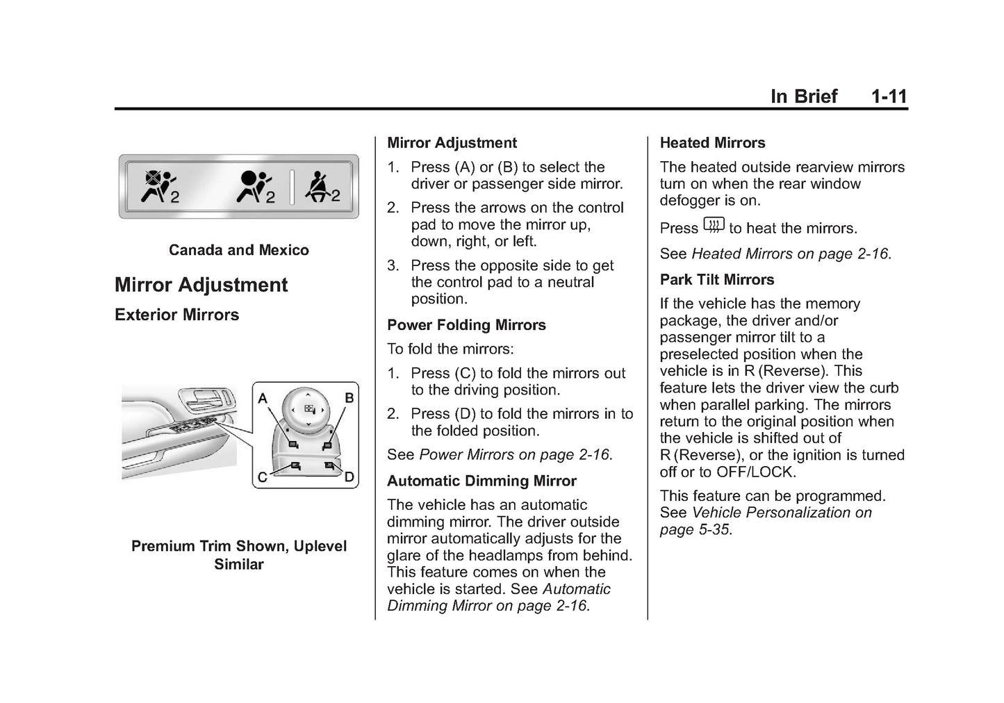 2014 Cadillac Escalade / ESV Owner's Manual | English