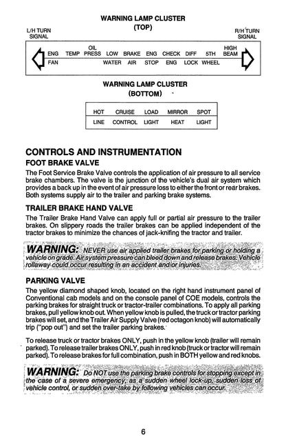 1981 - 1990 Peterbilt 379 Owner's Manual | English