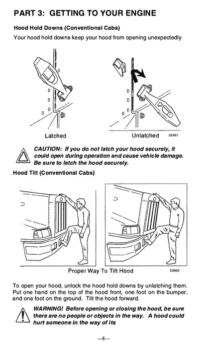 1990-1999 Peterbilt Owner's Manual | English