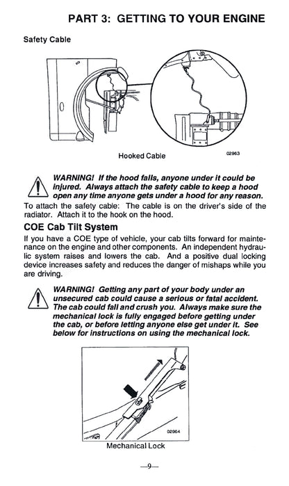 1990-1999 Peterbilt Owner's Manual | English