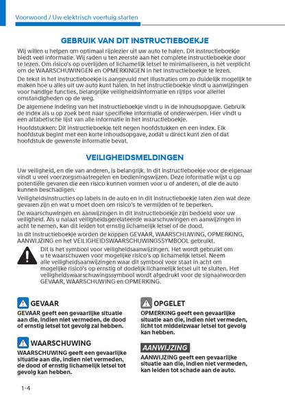 2022-2023 Hyundai Ioniq 5 Bedienungsanleitung | Niederländisch