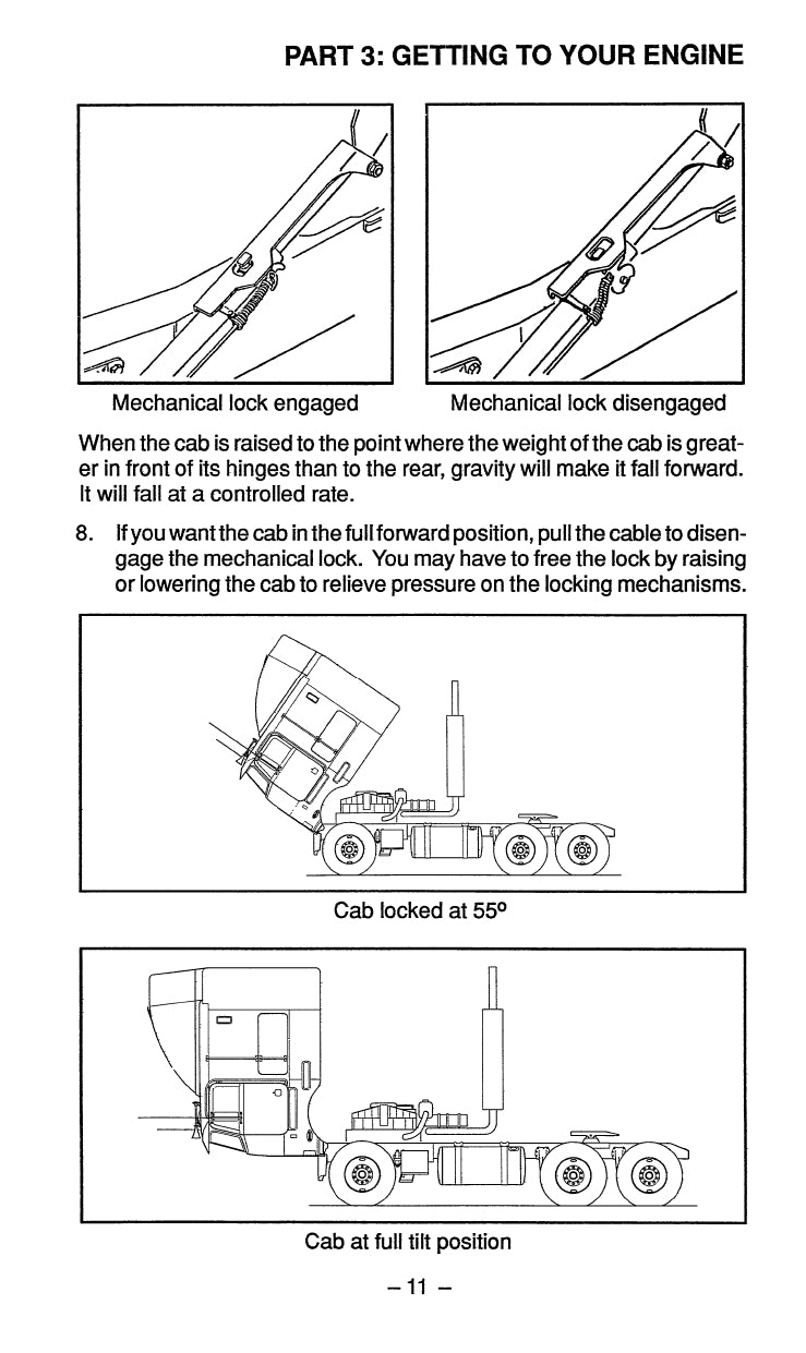 1990-1999 Peterbilt Gebruikershandleiding | Engels