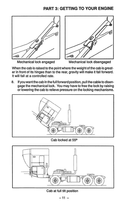 1990-1999 Peterbilt Owner's Manual | English