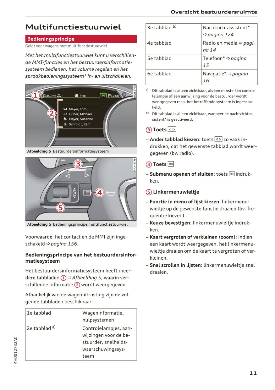 2014 - 2017 Audi A8 / S8 / S8 Plus Manuel du propriétaire | Néerlandais