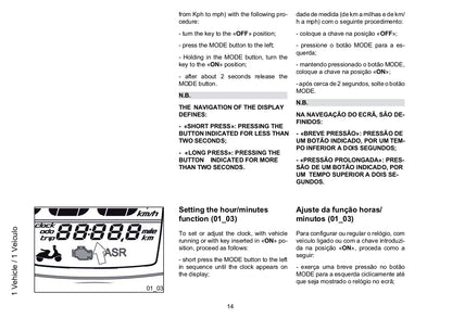 2014 Vespa 946 Gebruikershandleiding | Multi-Language