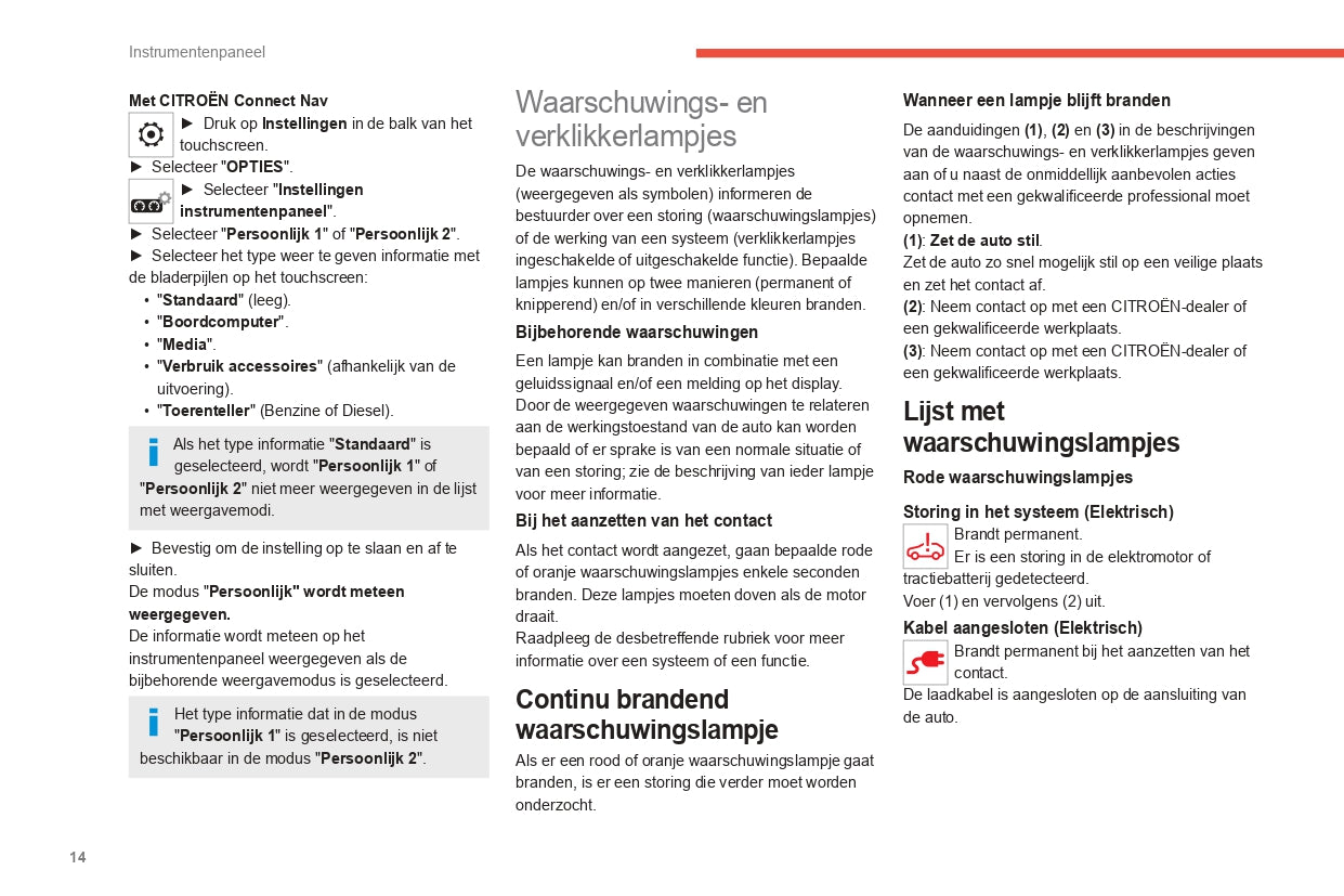 2021-2023 Citroën Berlingo / E-Berlingo / Berlingo Van / E-Berlingo Van Gebruikershandleiding | Nederlands