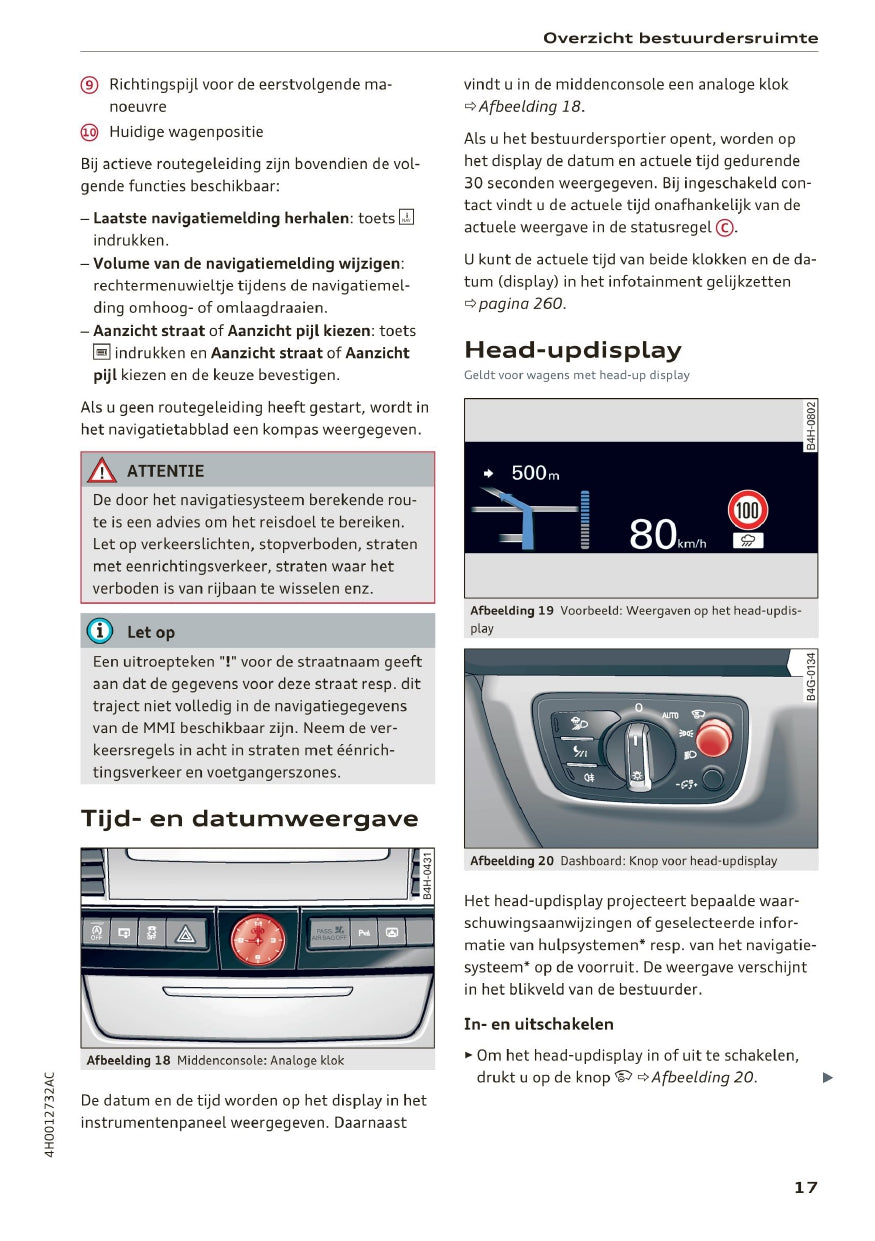 2014 - 2017 Audi A8 / S8 / S8 Plus Manuel du propriétaire | Néerlandais