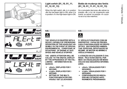 2014 Vespa 946 Gebruikershandleiding | Multi-Language