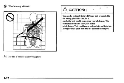 1998 Isuzu FSR/FTR/FVR Owner's Manual | English