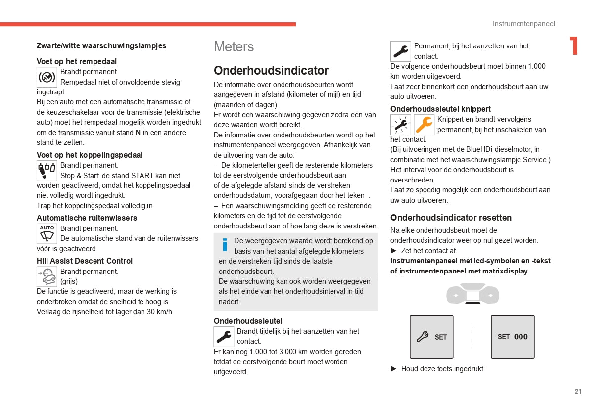 2021-2023 Citroën Berlingo / E-Berlingo / Berlingo Van / E-Berlingo Van Gebruikershandleiding | Nederlands