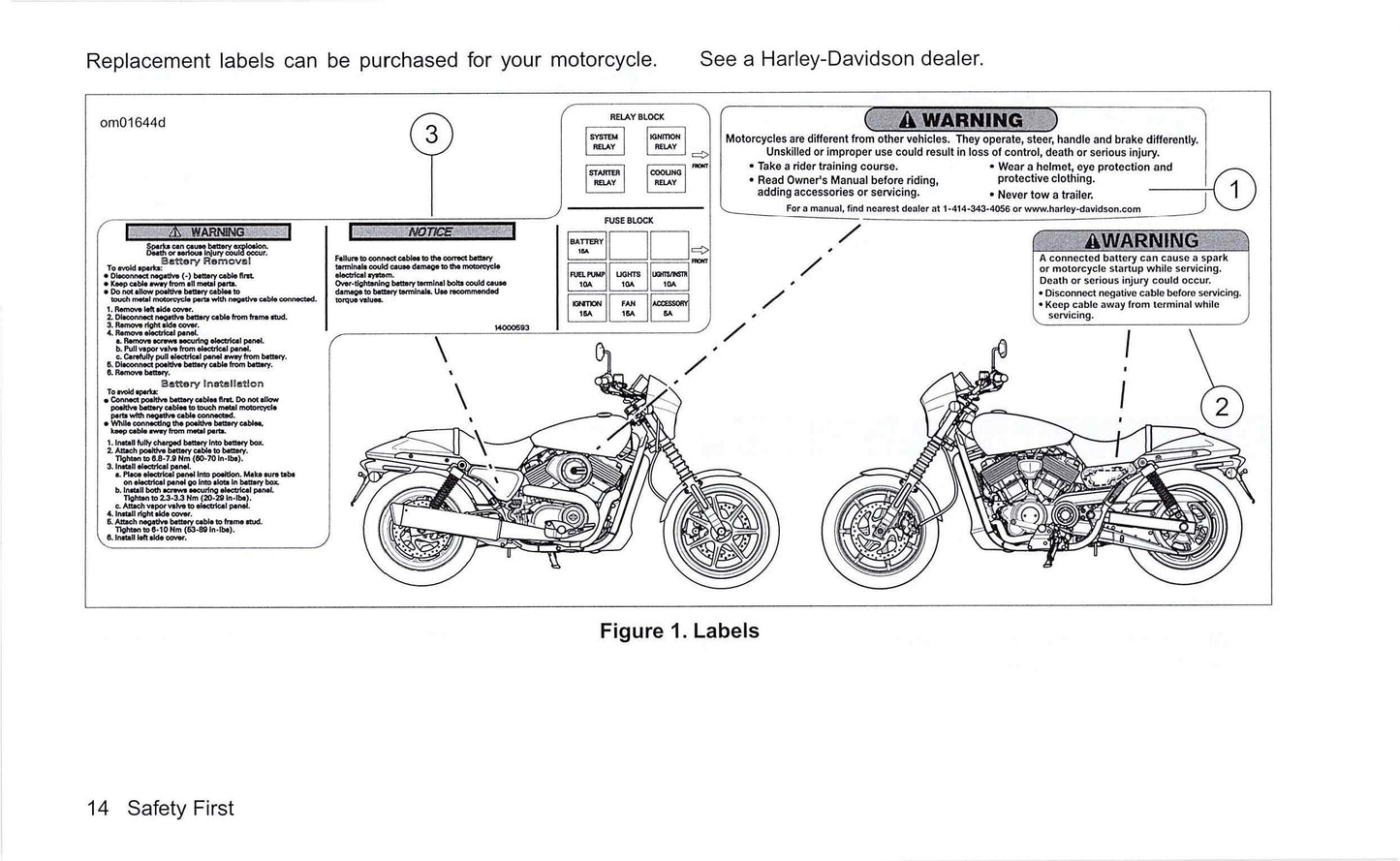 2016 Harley-Davidson Street Bedienungsanleitung | Englisch