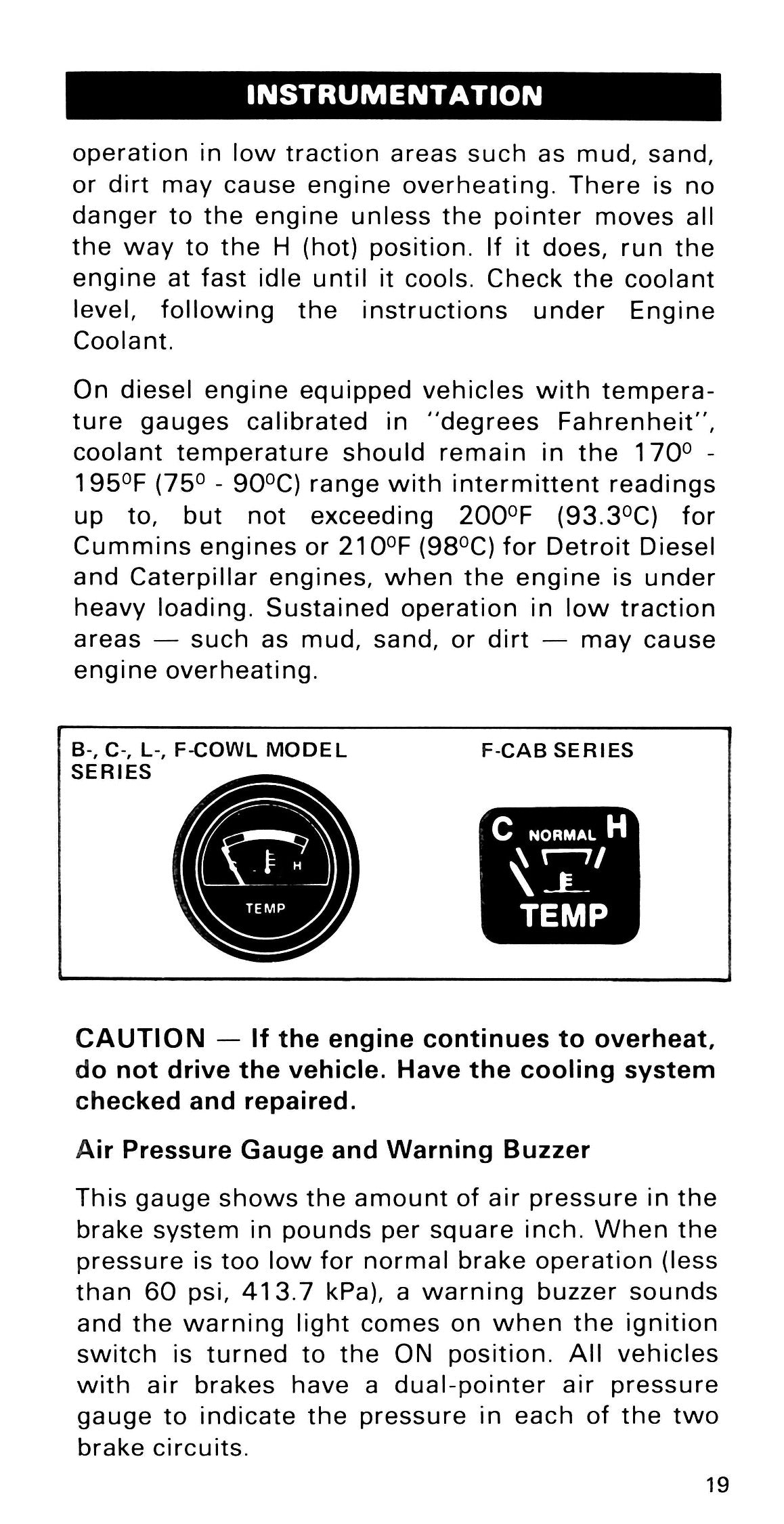 1985 Ford Medium Duty / 600 / 700 / 7000 Manuel du propriétaire | Anglais