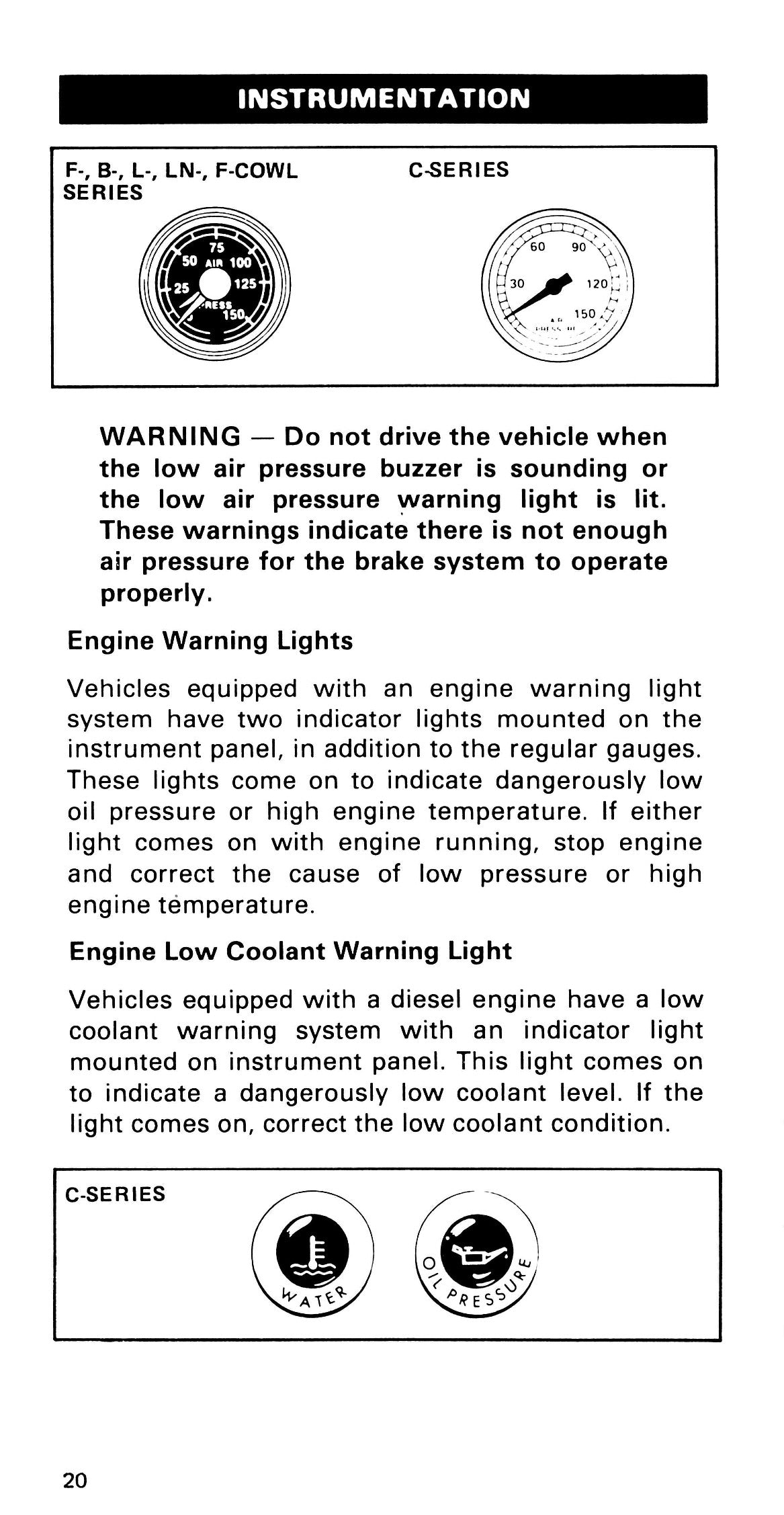 1985 Ford Medium Duty / 600 / 700 / 7000 Manuel du propriétaire | Anglais