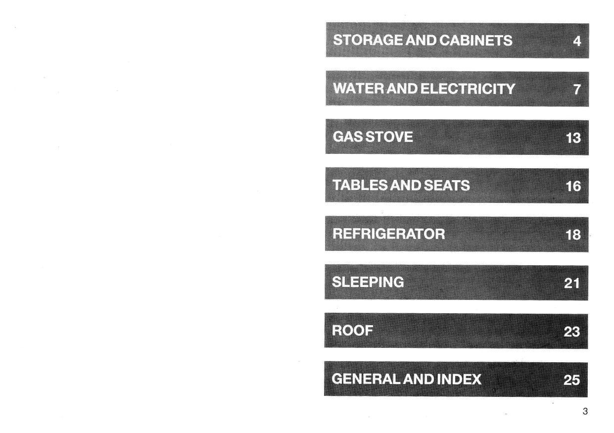 1987 Volkswagen Camper Owner's Manual Supplement | English