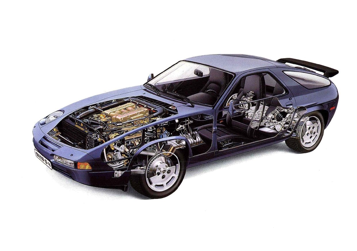 1987 Porsche 928 S4 Gebruikershandleiding | Engels