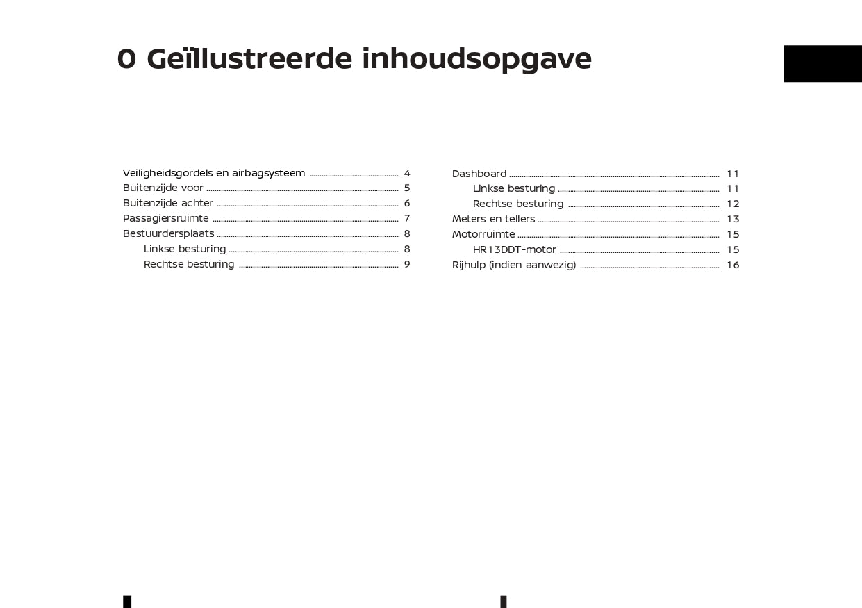 2022-2023 Nissan Qashqai Gebruikershandleiding | Nederlands