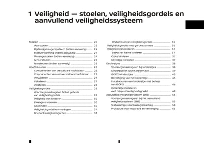 2022-2023 Nissan Qashqai Owner's Manual | Dutch