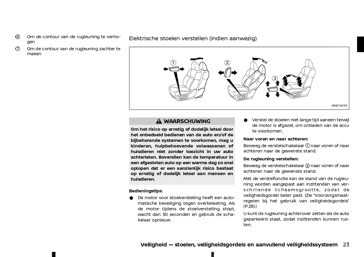 2022-2023 Nissan Qashqai Owner's Manual | Dutch