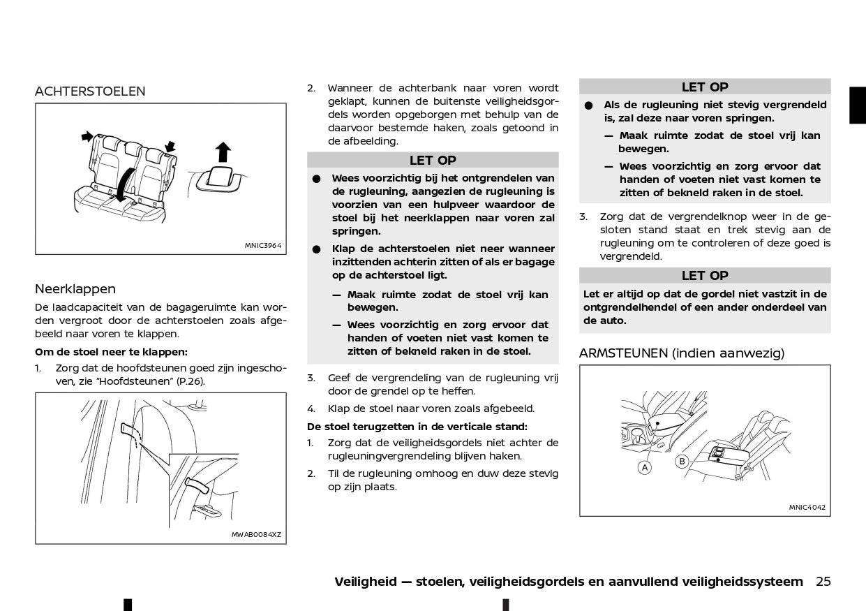 2022-2023 Nissan Qashqai Owner's Manual | Dutch