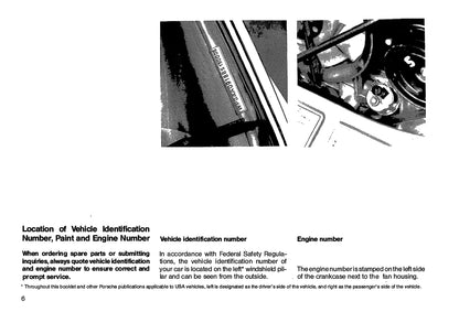 1986 Porsche 911 Turbo/911 Carerra Owner's Manual | English