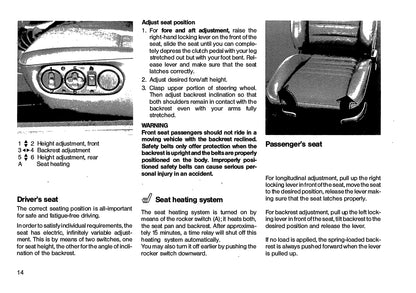 1986 Porsche 911 Turbo / Carerra Owner's Manual | English