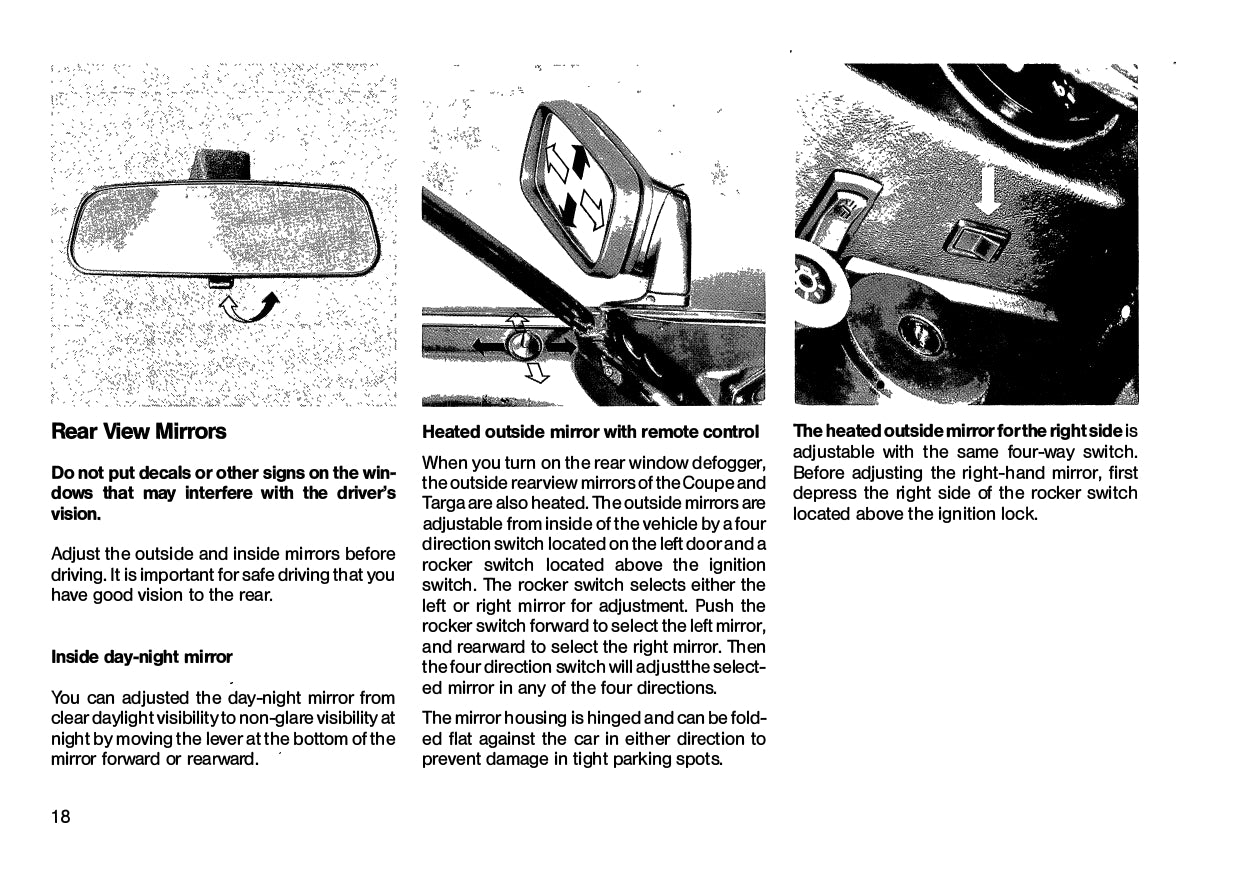 1986 Porsche 911 Turbo/911 Carerra Owner's Manual | English