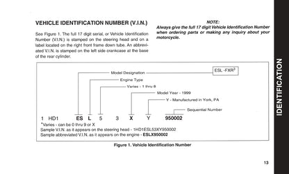 1999 Harley-Davidson FXR3 Owner's Manual | English