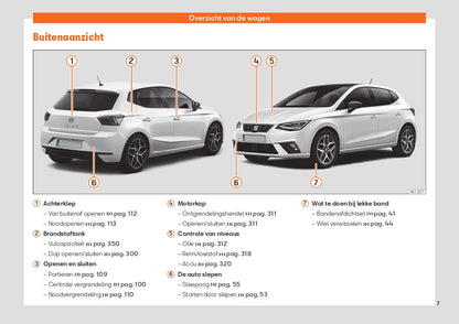 2019-2020 Seat Ibiza Owner's Manual | Dutch