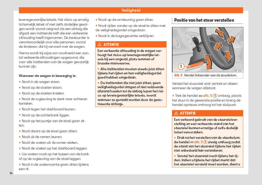 2020 Seat Ibiza Owner's Manual | Dutch