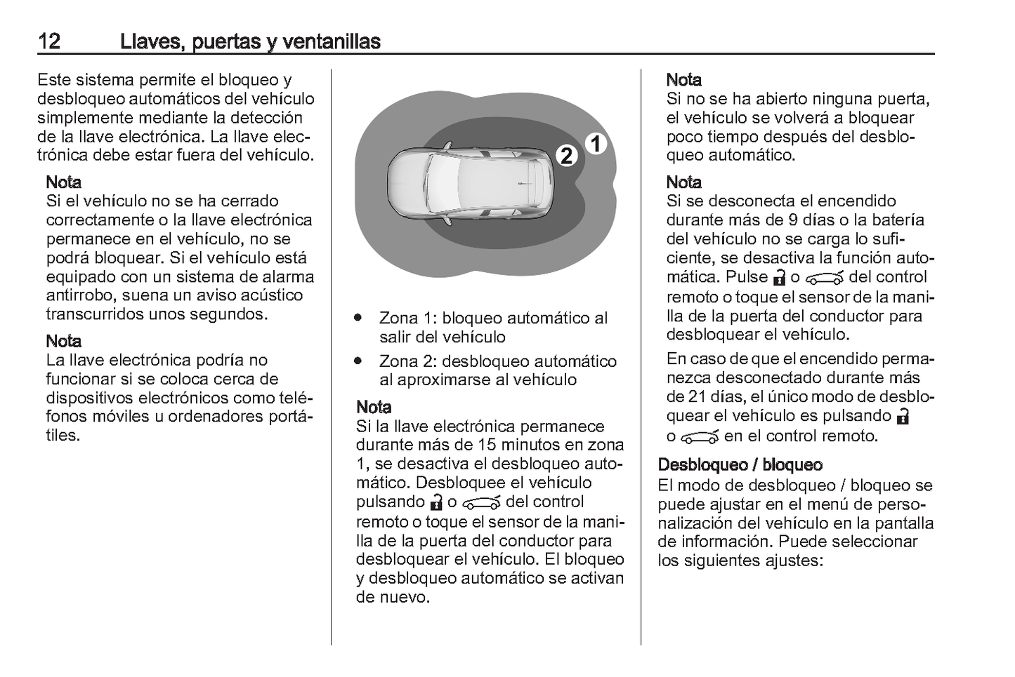 2023 Opel Corsa Owner's Manual | Spanish