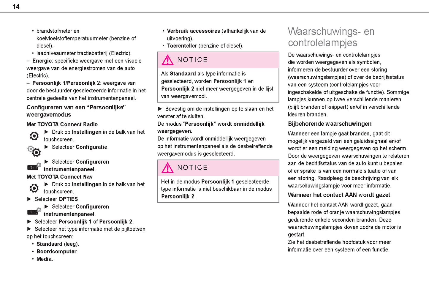 2021-2024 Toyota Proace City/Proace City Verso Bedienungsanleitung | Niederländisch