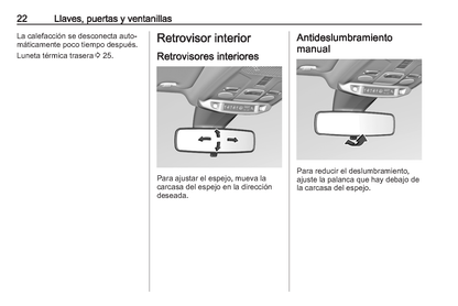 2023 Opel Corsa Owner's Manual | Spanish