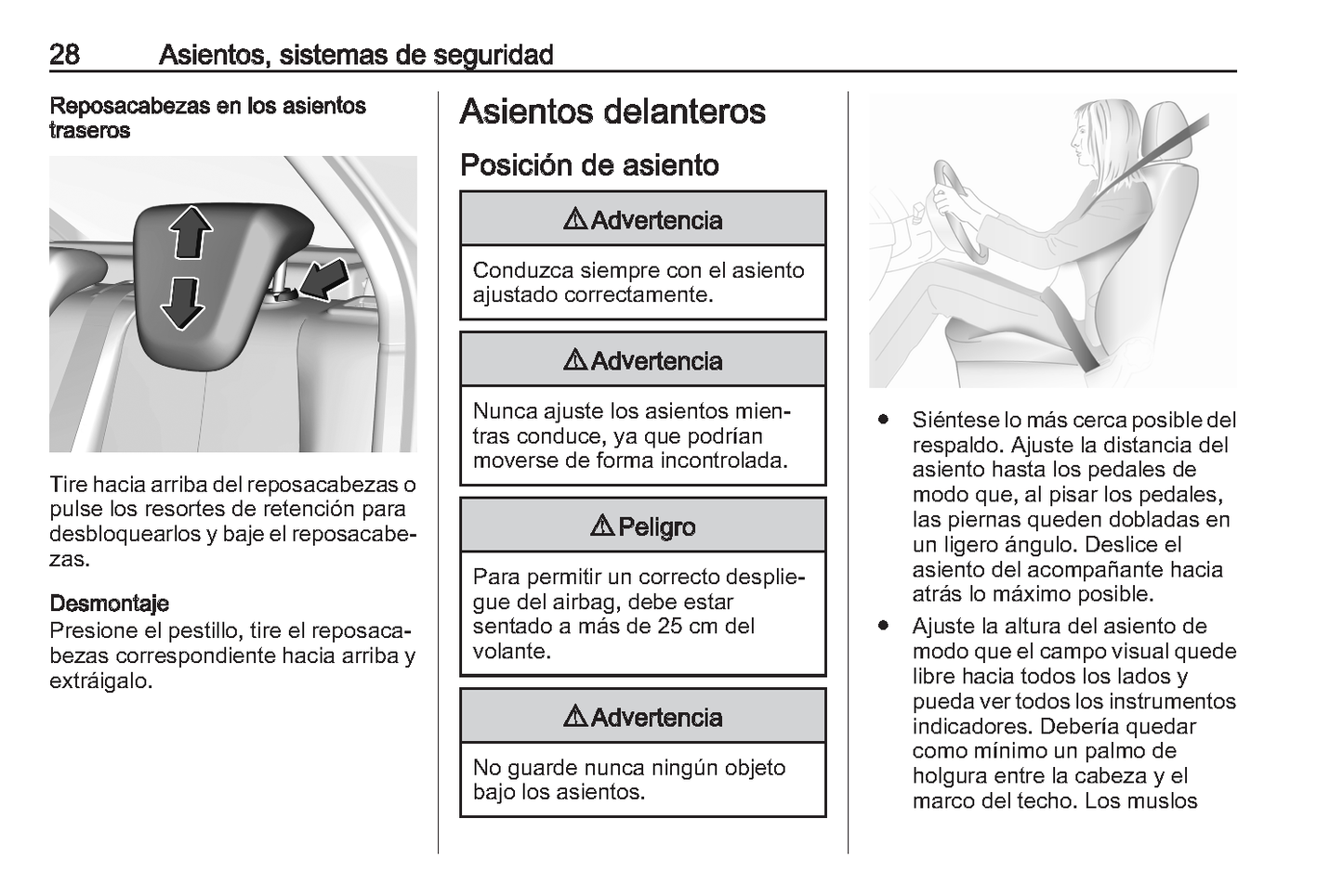 2023 Opel Corsa Owner's Manual | Spanish