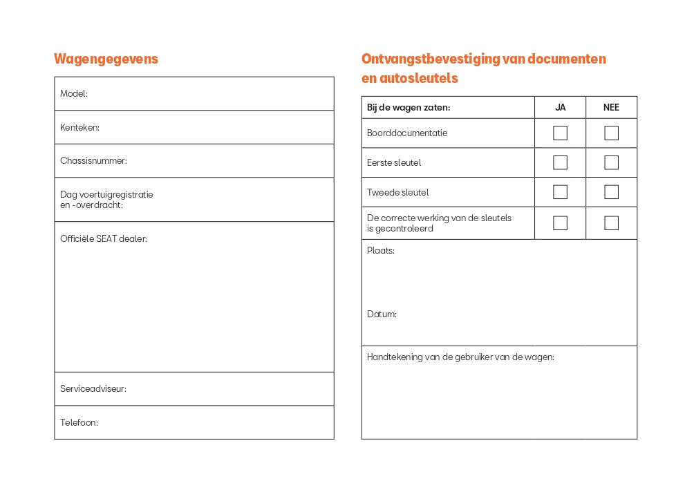 2023-2024 Seat Tarraco Owner's Manual | Dutch